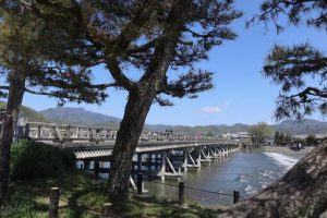 京都府 嵐山 渡月橋