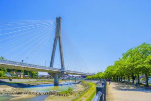 兵庫県川西市 新猪名川大橋