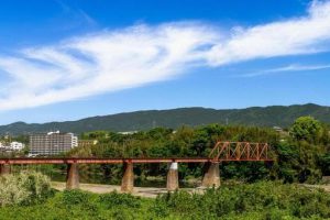 和歌山県橋本市 南海高野線の鉄橋