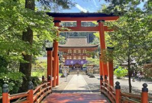 和歌山県かつらぎ町 紀伊国一之宮 丹生都比売神社 境内の風景