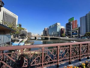 福岡市・中洲の街並み