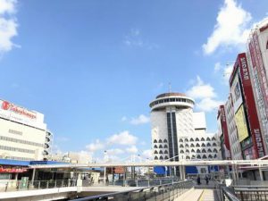 千葉県柏市 JR柏駅東口付近の風景