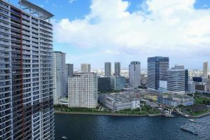 東京都江東区のビル群