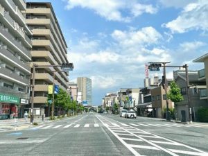 長岡京市街地（京都府長岡市）
