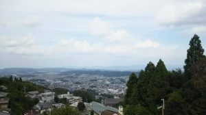 生駒山からの生駒市の景色（奈良県生駒市）